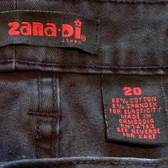 Ladies Plus size 20 Zana-di Jeans (cargo cut) - Picture 3 of 8